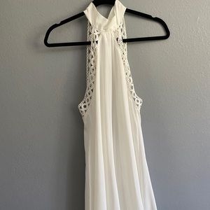 Lulus white flowy dress